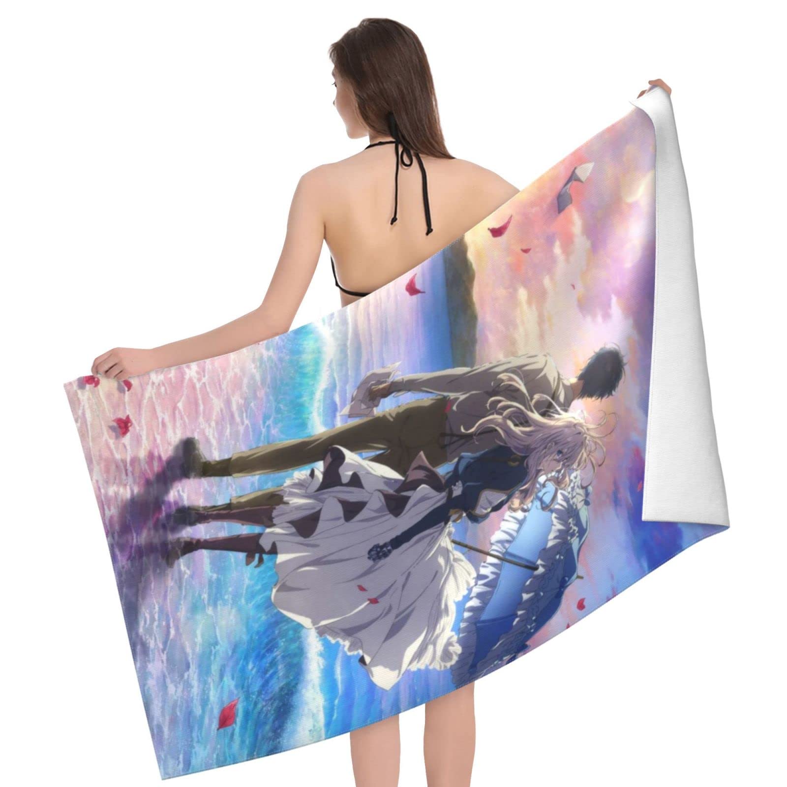 ヴァイオレット・エヴァーガーデン　バスタオル Amazon｜ヴァイオレットエヴァーガーデン アニメ タオル かわいい バス